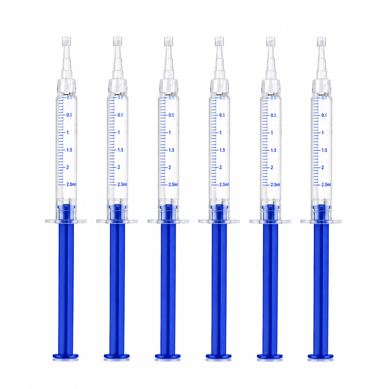 Oraluxe Teeth Whitening Gel Refill Kit – 6 Syringes