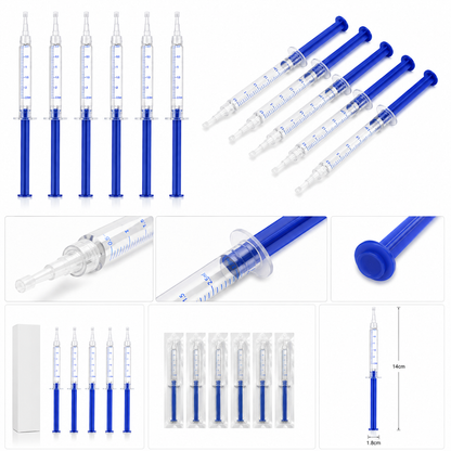 Oraluxe Teeth Whitening Gel Refill Kit – 6 Syringes